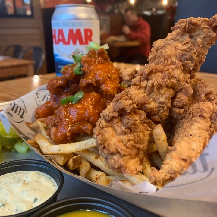 4 PIECE TENDIE AND FRIES BASKET