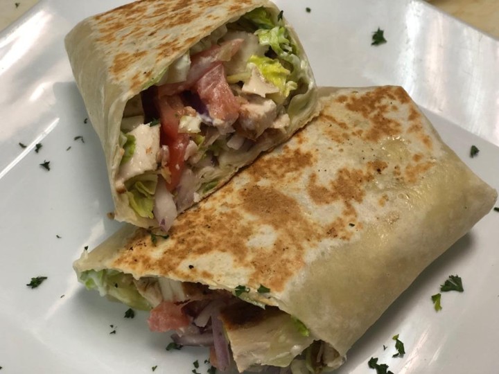 Chicken Souvlaki Wrap