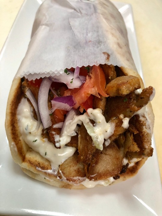 Pork Souvlaki Pita