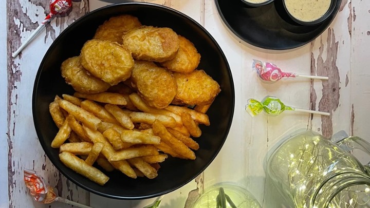 Chicken Nuggets with fries
