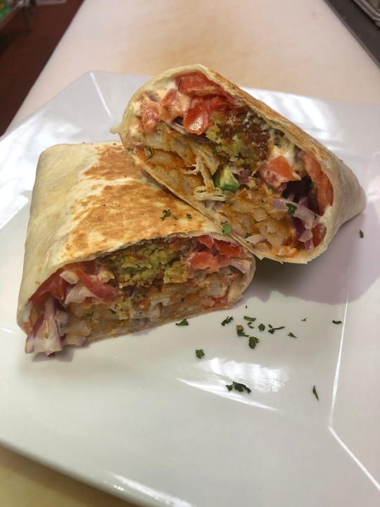 Sparta Falafel Wrap