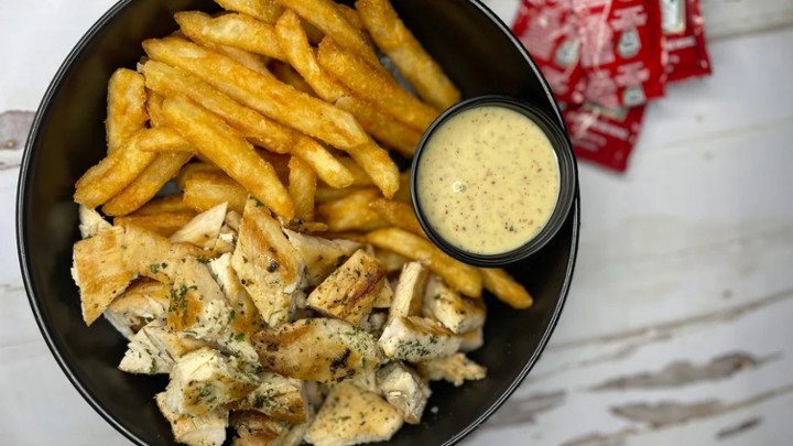 Chicken Breast with fries