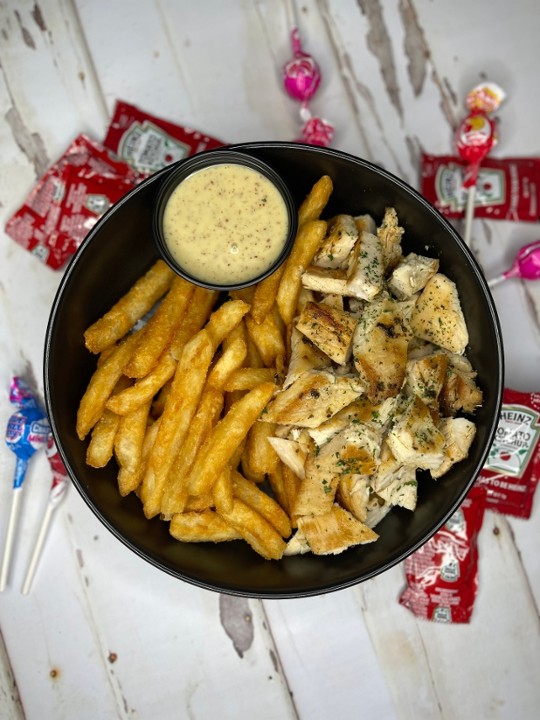 Chicken Breast with fries