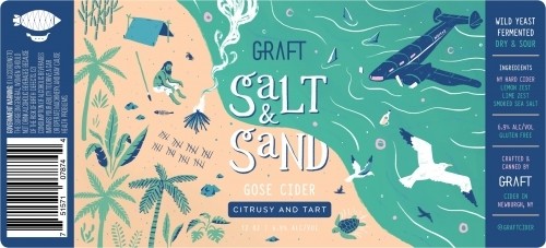 Graft Cider - Salt and Sand - 12oz Cans