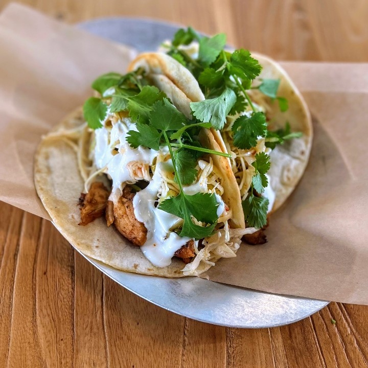 Togarashi Chicken Tacos