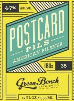Green Bench - Postcards Pils - American Pilsner