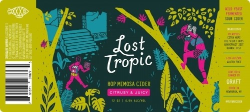 Graft Cider - Lost Tropic - 12oz Cans