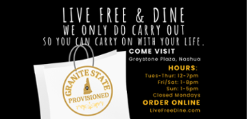 Live Free and Dine