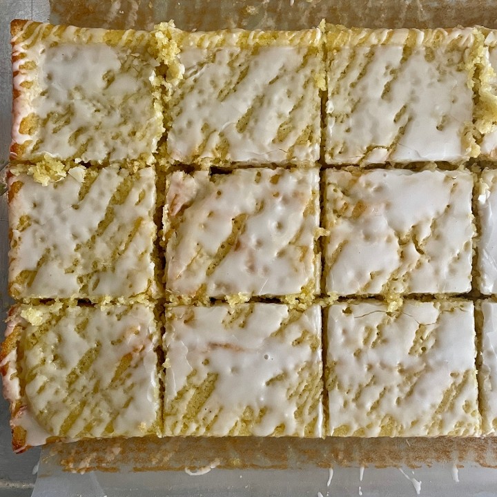Lemony glazed Buttermilk Pound Cake