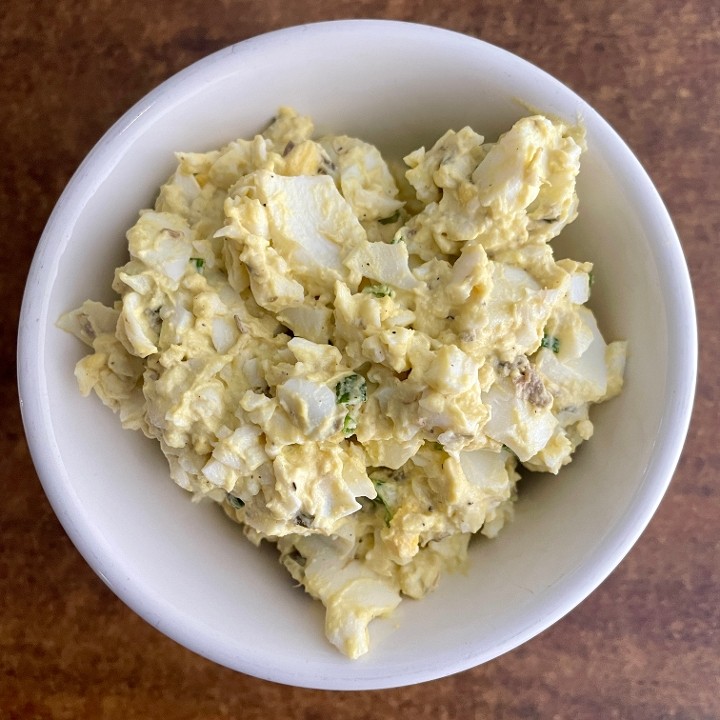 Egg Salad with capers, chives, lemon aioli