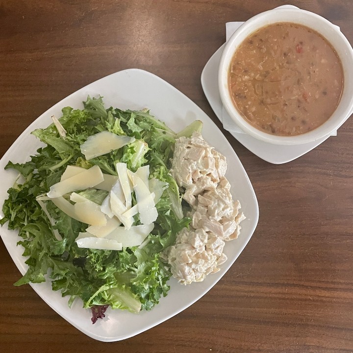 Cup of Soup & Large Salad