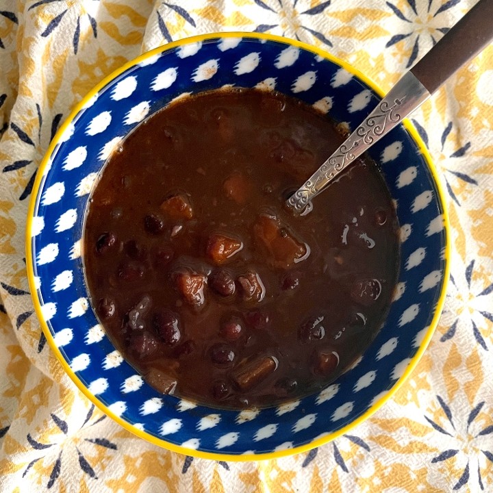 Smoky Black Bean Soup (vegan, gf)