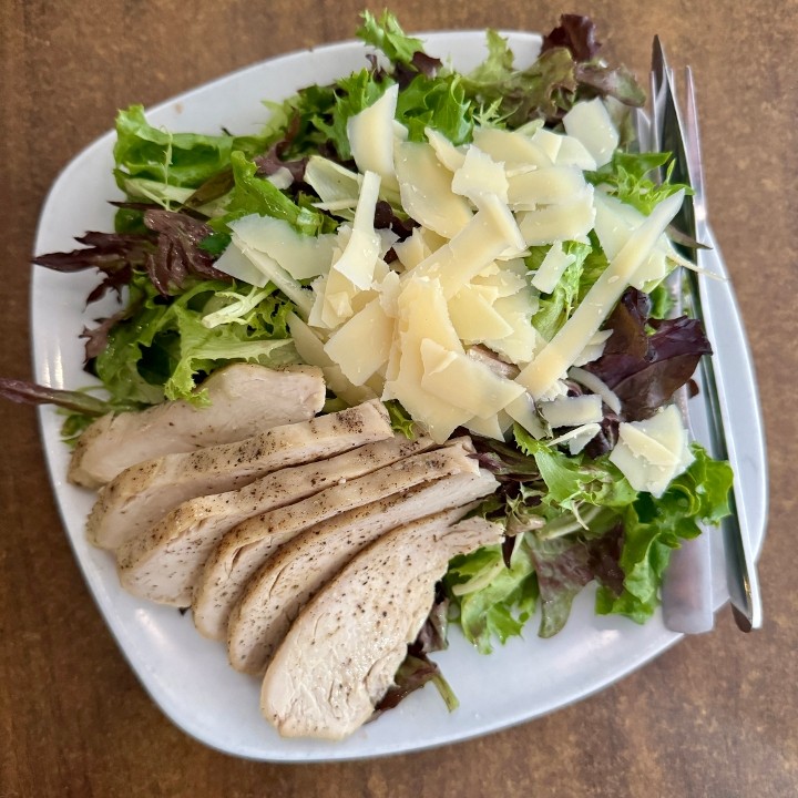 Large Green Salad with Protein
