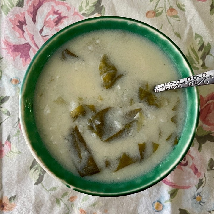 Lemony Rice & Local Escarole Soup