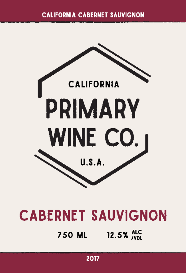 BTL Primary Wine Co. Cabernet Sauvignon (red)