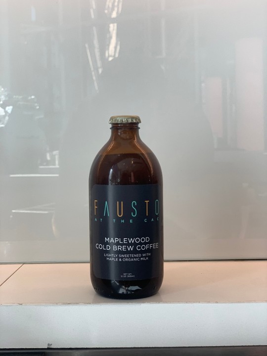 Bottle of Maplewood Cold Brew Coffee
