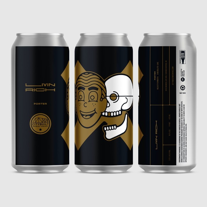 Livin' Rich 4-Pk 16oz Cans