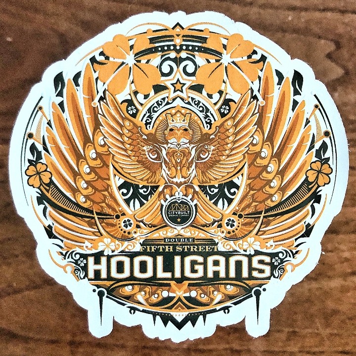 Sticker- Double Fifth Street Hooligans