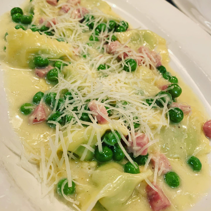 Pea Ravioli