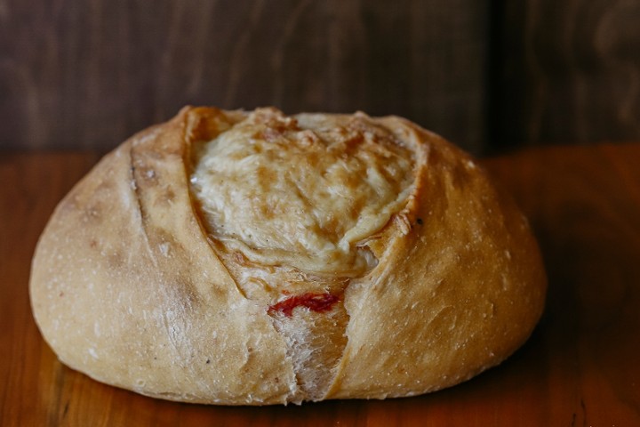 French Bread: Roasted Red Pepper Parmesan (Loaf)