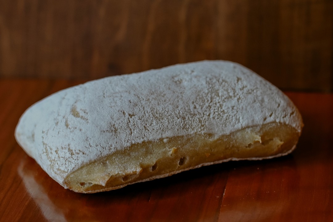 Italian Bread: Ciabatta (Plain Roll) (1)