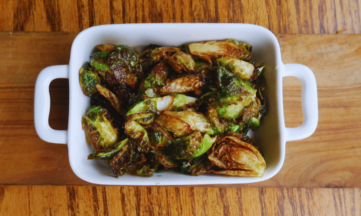 Burnt Miso Brussels Sprouts