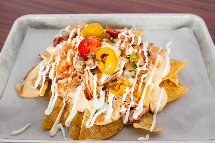 Superb Nachos - Pulled Pork