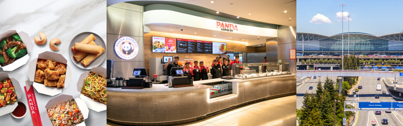 Panda Express SFO Airport Int'l Terminal A