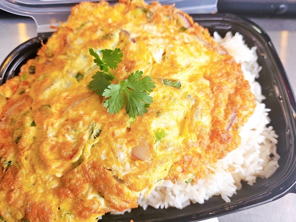 Thai Omelet over Rice