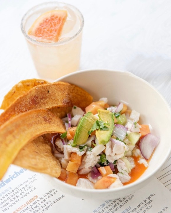 PURE's Ceviche-Grouper