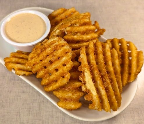 Waffle Fries With Chipotle Aioli