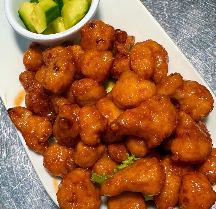 General Tso's Cauliflower Bites