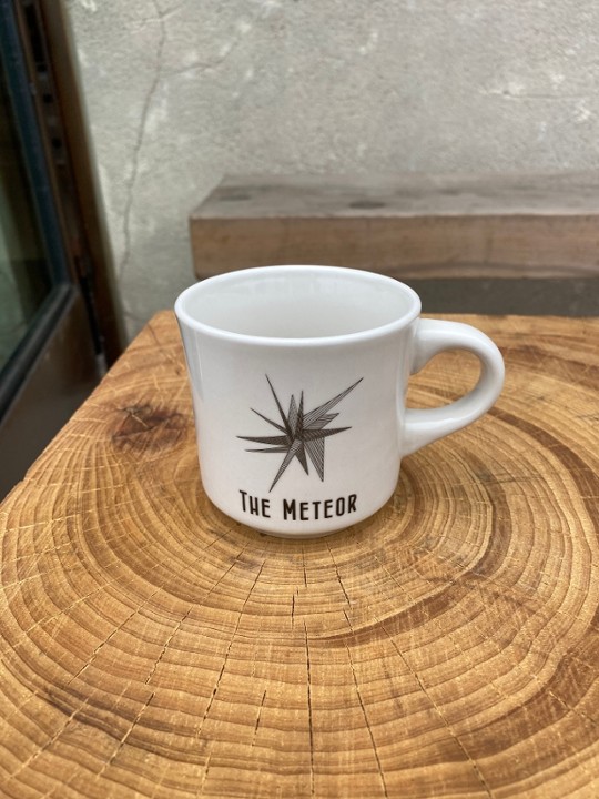 THE METEOR Blk & Wht Mug