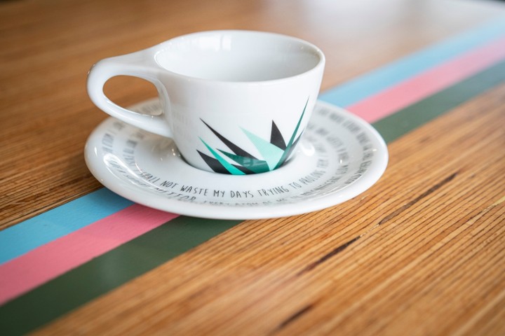 THE METEOR Cappucino Cup & Saucer
