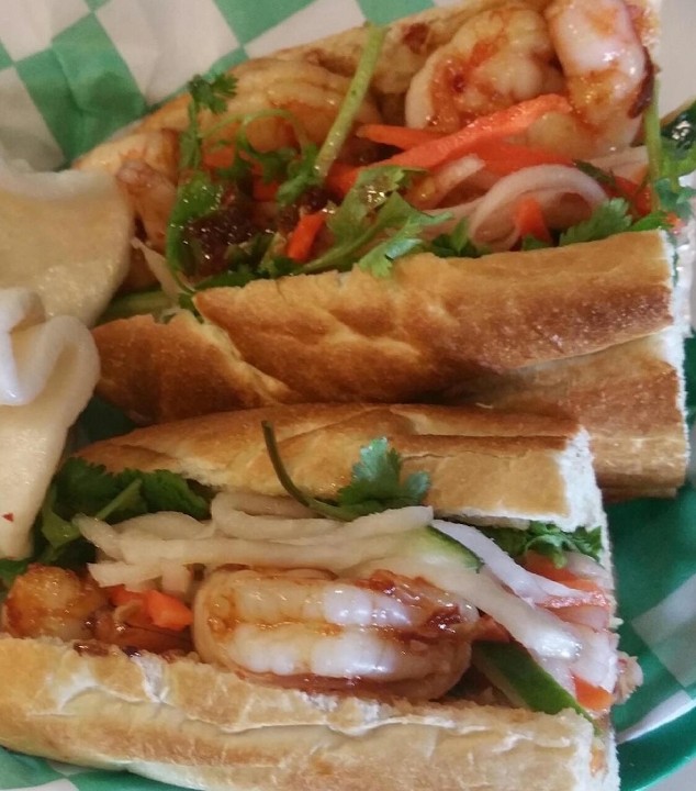 Phun Yum Shrimp Banh Mi