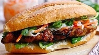 Sesame Chicken Banh Mi