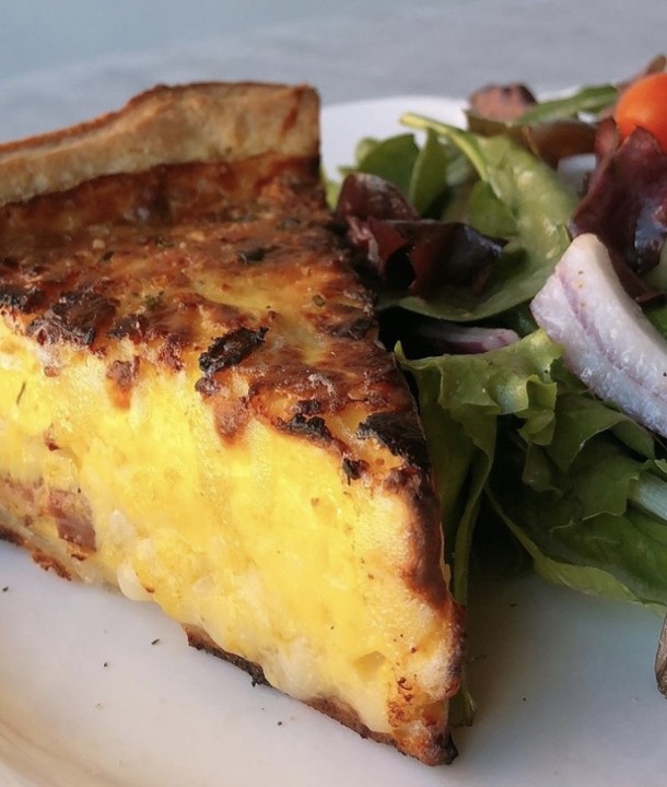 Spinach Mozzarella Quiche