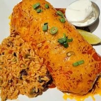 Chicken Asada Wet Burrito