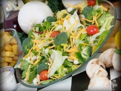 Half Party Garden Salad