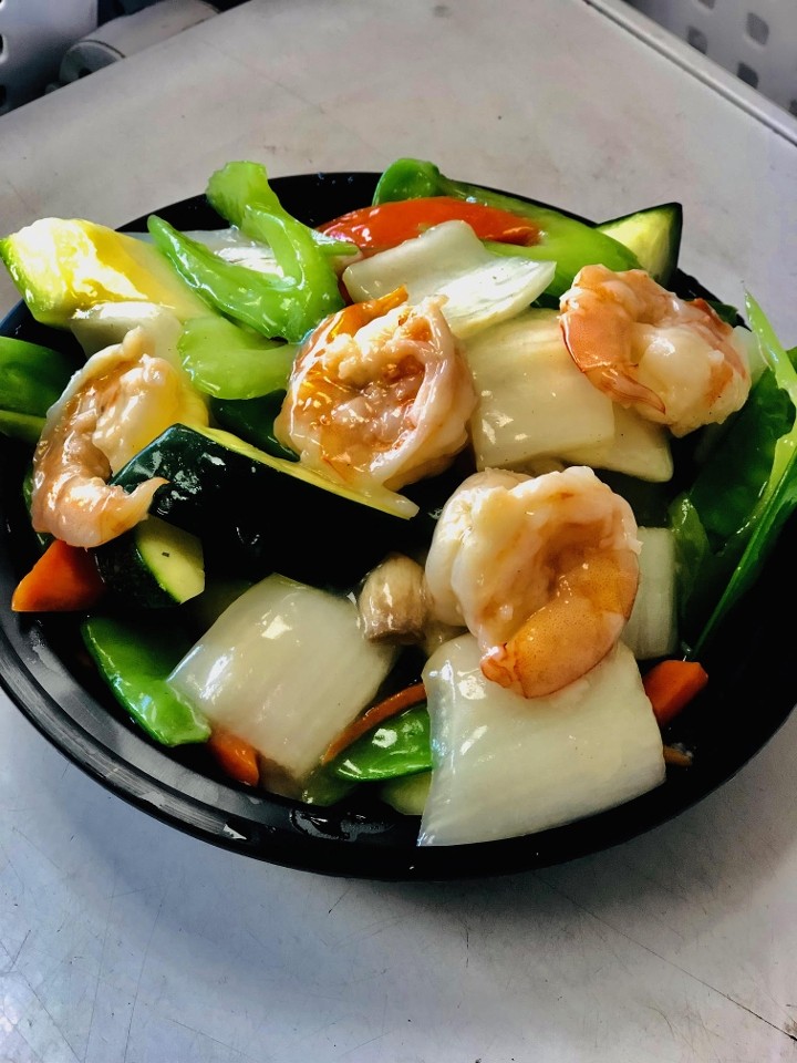 Shrimp w/ Mixed Vegetables