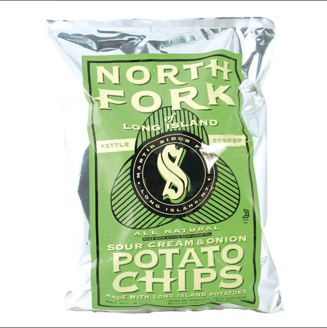North Fork Sour Cream & Onion Chips 2oz