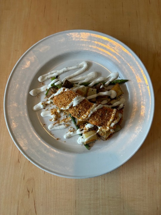 Lunch Herb Crusted Salmon