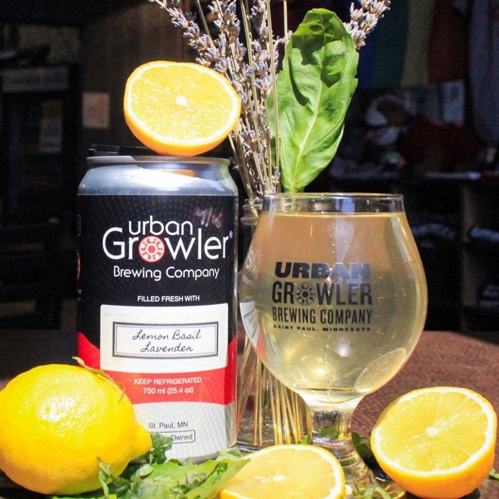 Crowler Lemon Basil Lavender