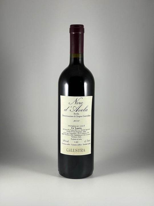 Ca' Lustra di Zanovello 2018 Nero d'Avola