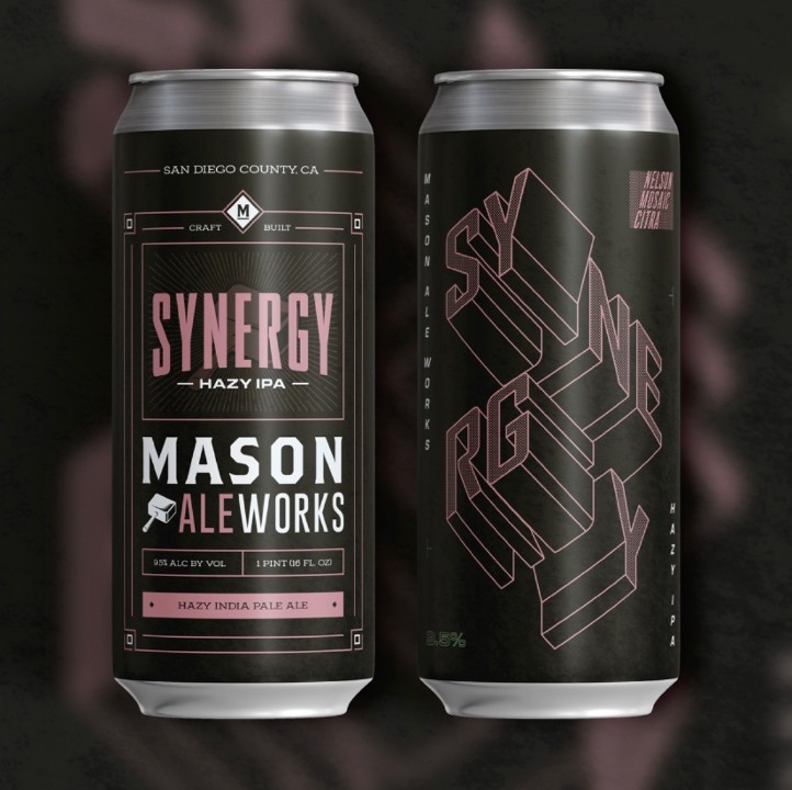Mason Synergy 16oz 4 Pack