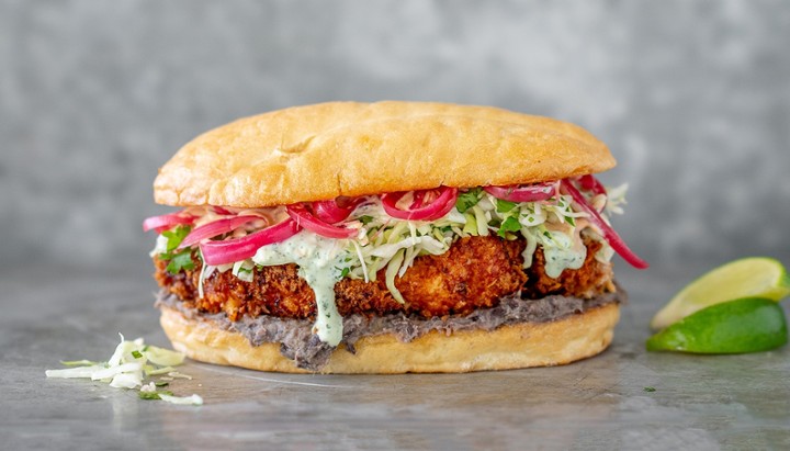 Crispy Chicken Torta