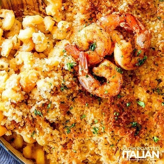 Shrimp Truffle Mac & Cheese