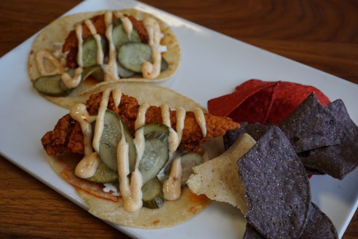 Nashville Hot Chicken Tacos