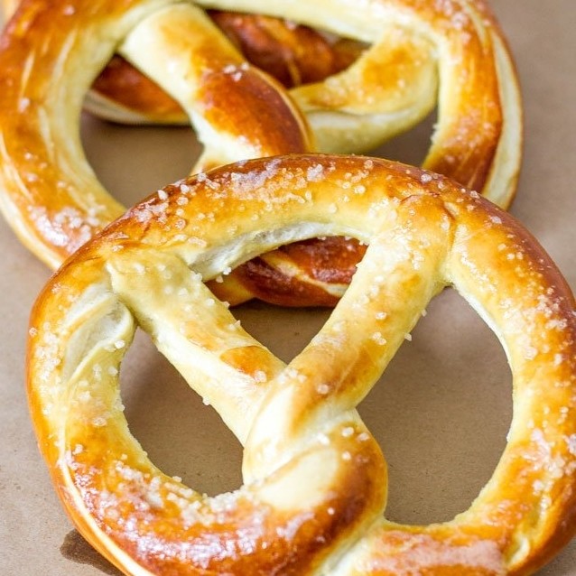 Salted Pretzel with Cheese