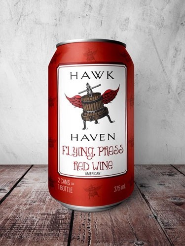 CAN Red Flying Press 375ml